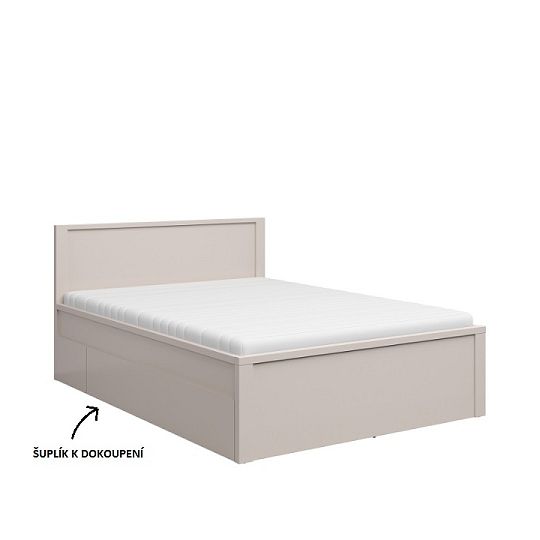 KASPIAN postel 160 cm, kašmír