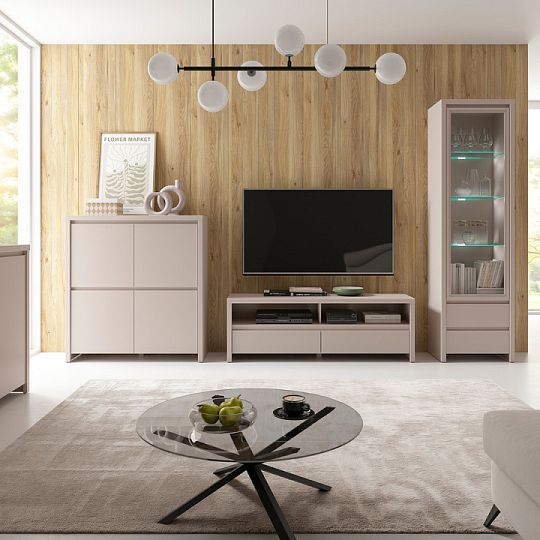 KASPIAN vitrína REG1W2S, kašmír