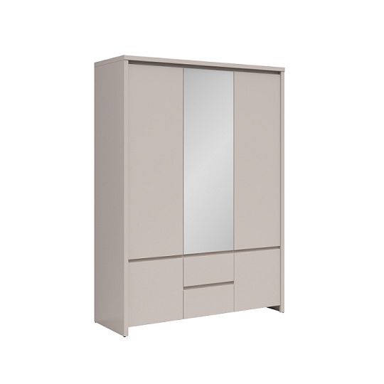 KASPIAN šatní skříň SZF5D2S, kašmír