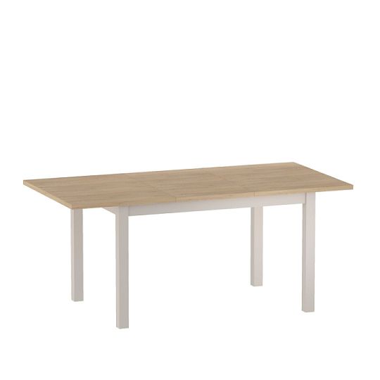 MAREN jídelní stůl 130/90, dub cremona/kašmír
