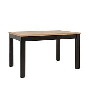 MAREN jídelní stůl 130/90, dub artisan/černá