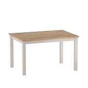 MAREN jídelní stůl 130/90, dub wotan/kašmír