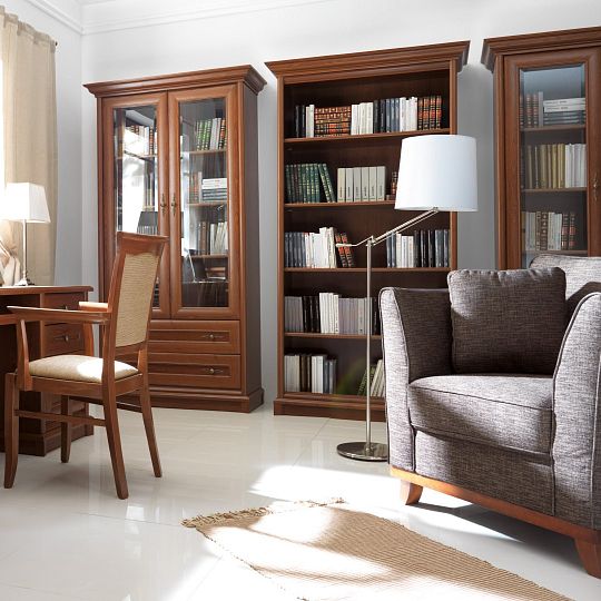 Kent knihovna EREG100O Kaštan