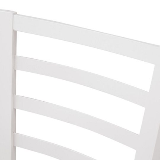 Jídelní židle, Marynarz II Poziomy, bílá