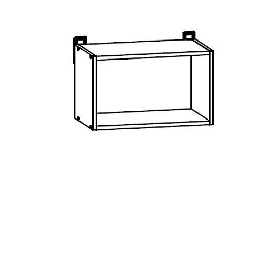 Junona Line digestořová skříňka 50 cm, Wenge/Dub sonoma