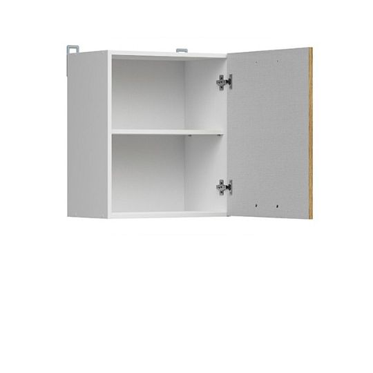 Junona Line skříňka 50 cm, LP, bílá/dub delano světlý