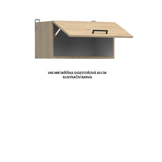 Kuchyň JUNONA RAMKA 240 cm, bez pracovní desky, bílá