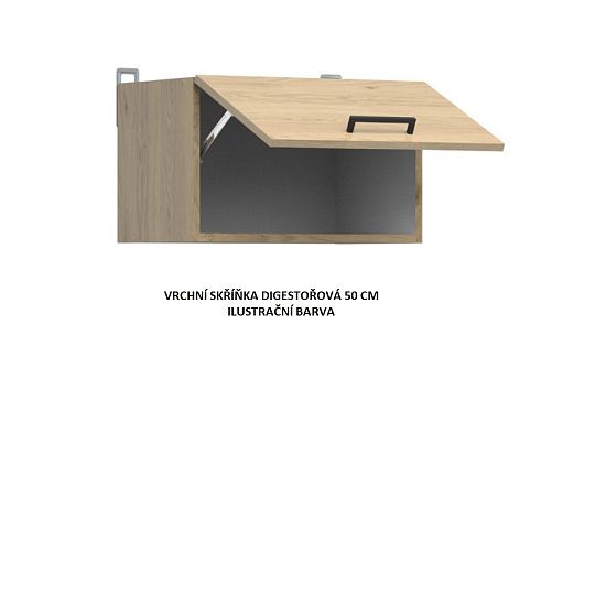 Kuchyň JUNONA TAFLA 230 cm, bez pracovní desky, bílá/bílá křída lesk