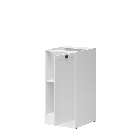 JUNONA RAMKA skříňka 40 cm, pravá, bílá