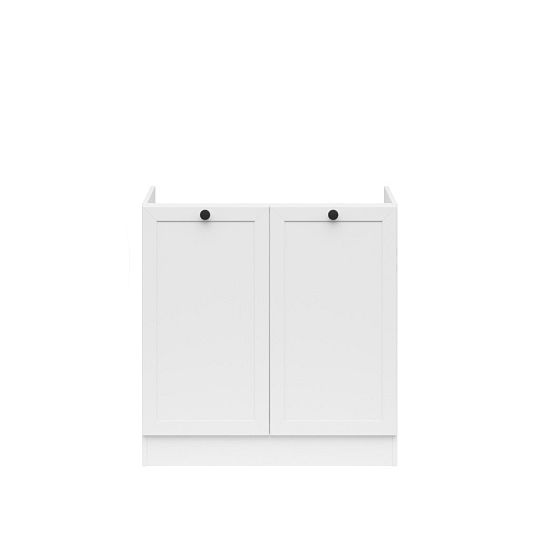 JUNONA RAMKA dřezová skříňka 80 cm, bílá