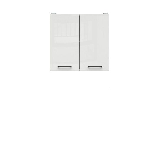 Junona Tafla skříňka 80 cm, bílá/bílá křída lesk