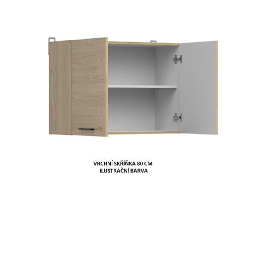 Kuchyň JUNONA 170 cm, bez pracovní desky, wenge/dub sonoma