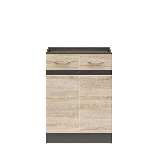 JUNONA skříňka 60 cm, wenge/dub sonoma