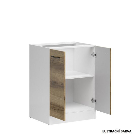 JUNONA skříňka 60 cm, wenge/dub sonoma