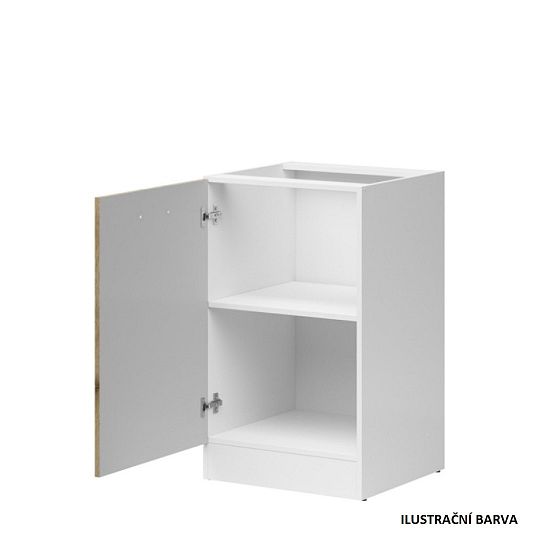 JUNONA skříňka 50 cm, levá, dub bernstein
