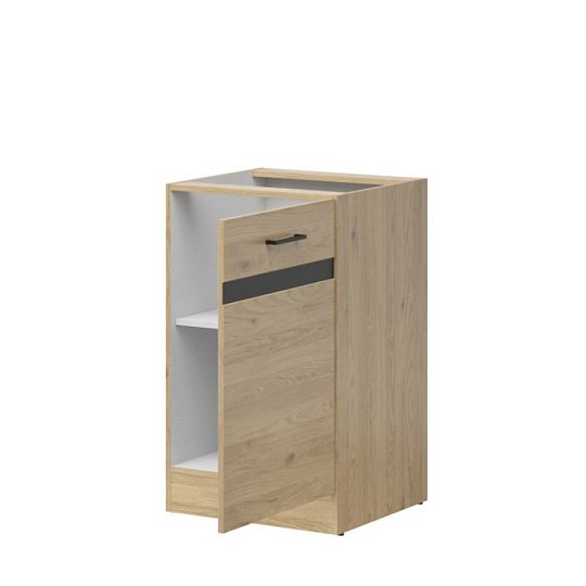 JUNONA skříňka 50 cm, pravá, dub bernstein