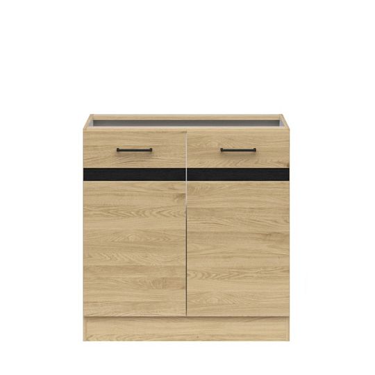 JUNONA skříňka 80 cm, dub bernstein