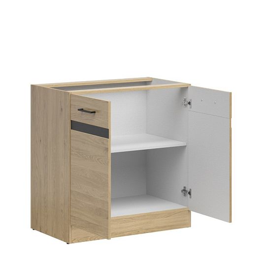 JUNONA skříňka 80 cm, dub bernstein