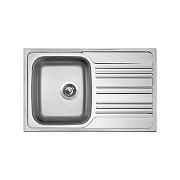 SINKS STAR 780 nerezový dřez, horní otočný, matný