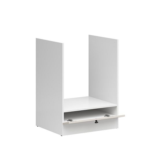 JUNONA RAMKA skříňka pro vestavnou troubu 60 cm, bílá/kašmír