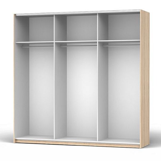 COLIN Korpus skříně SZF/220 Dub sonoma/tmavá lišta grafit