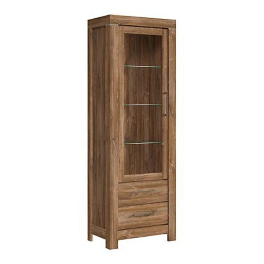 GENT vitrína REG1W2S/20/7, dub stirling