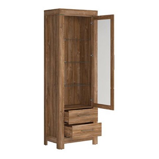 GENT vitrína REG1W2S/20/7, dub stirling