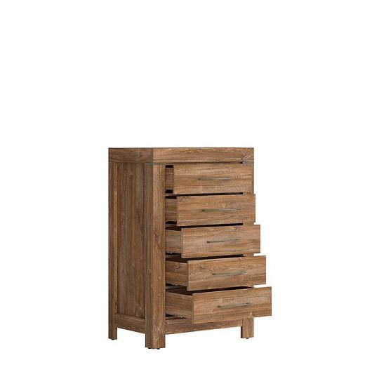 GENT komoda KOM5S/10/7, dub stirling