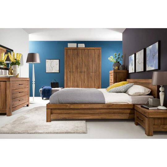 GENT postel 180 cm, dub stirling