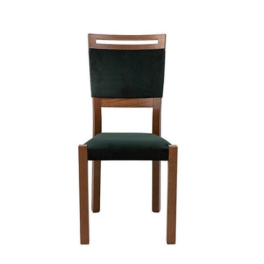 Jídelní židle, Gent TYP 2, dub stirling/zelená