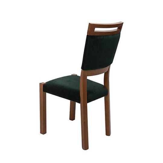 Jídelní židle, Gent TYP 2, dub stirling/zelená
