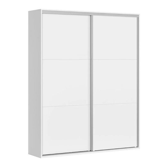 FLEX šatní skříň 180/2, bílá