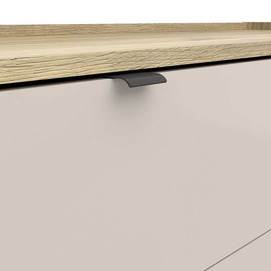 DALVA komoda KOM1D3S, dub mauvella/kashmir