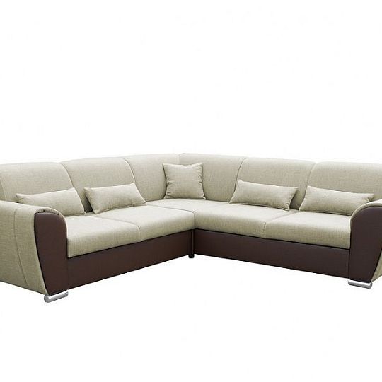 Denver Rohová sedací souprava, pravá, hnědá