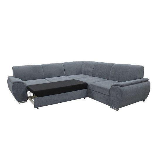 Ascona Rohová sedací souprava, levá, šedá Alfa 16