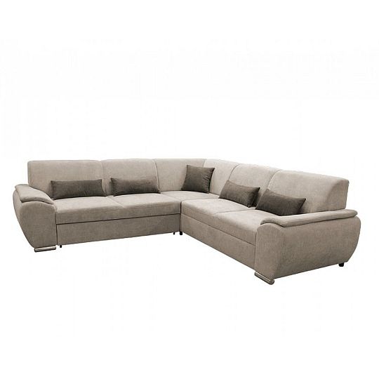 Ascona Rohová sedací souprava, levá, béžová Alfa 03