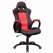 Q-029 Kancelářská židle, červená/černá