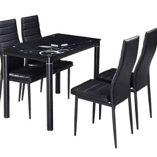 Damar Jídelní stůl 80, černá