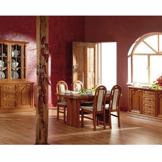 KOLUMBUS komoda 2D3S/200, dřevo dub