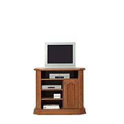 KOLUMBUS RTV A televizní stolek, dřevo dub