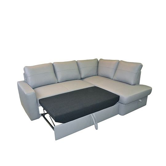 MIAMI rohová sedací souprava, levá, šedá grau