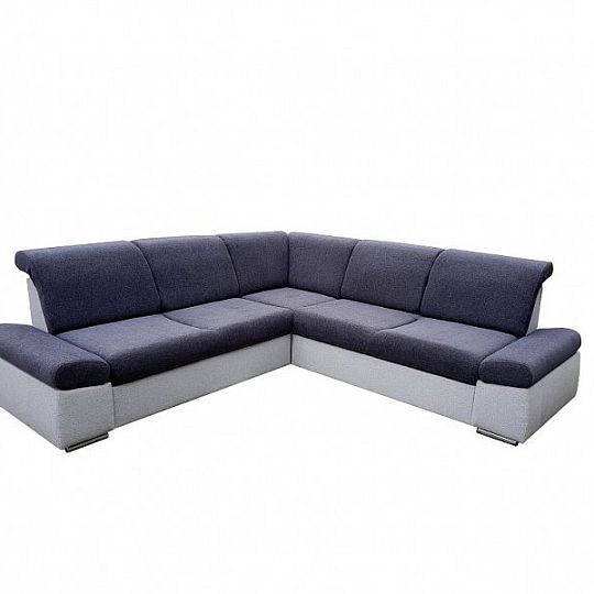 FLAIR rohová sedací souprava, levá, tmavě šedá