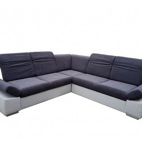 FLAIR rohová sedací souprava, levá, tmavě šedá