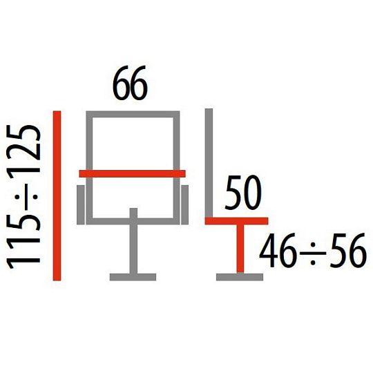 QUADRO 087 kancelářské křeslo, černá