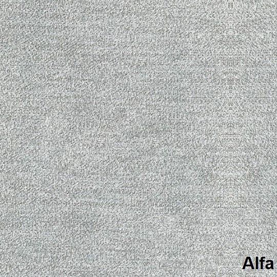 PLAZA rohová sedací souprava, pravá, šedohnědá Alfa 20