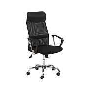 QUADRO 025 Kancelářská židle, černá ekokůže