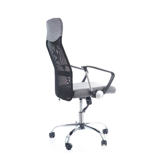 QUADRO 025 Kancelářská židle, černá/šedá