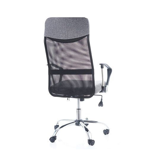 QUADRO 025 Kancelářská židle, černá/šedá