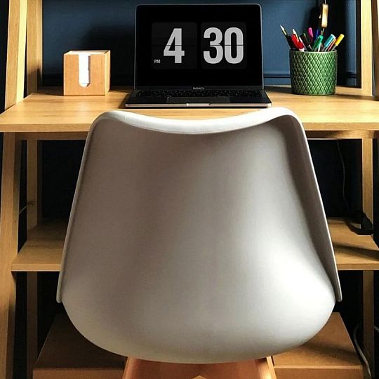 Jídelní židle, Kari, světle šedá