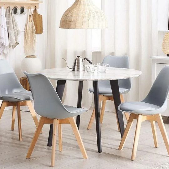 Jídelní židle, Kari, světle šedá